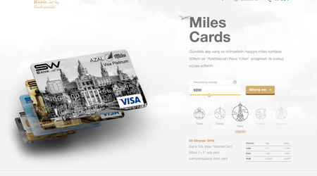 "Bank Silk Way" has launched a new web-site