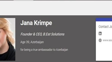 "Asan İmza" project head among top-100 innovative leaders of Europe
