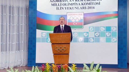 İlham Əliyev: “Təşkil etdiyimiz Oyunlar heç bir Yay Olimpiya Oyunlarının səviyyəsindən aşağı deyil”