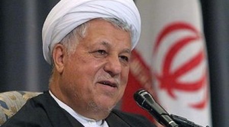 Memorial book for late Hashemi Rafsanjani in Baku