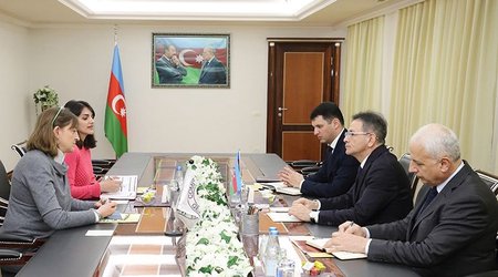 Мадат Гулиев встретился с представителем МККК