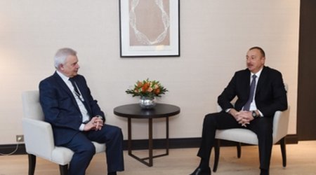 President Ilham Aliyev met with LUKOIL president