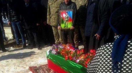 Азербайджанский шехид предан земле 