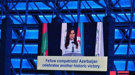 Mehriban Əliyeva: "Azərbaycan növbəti tarixi qələbəyə imza atdı"