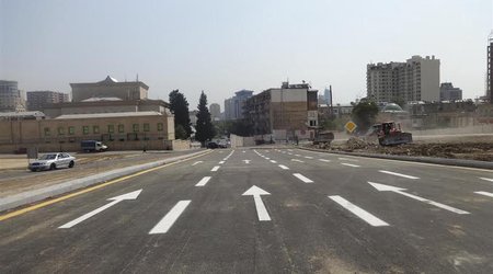 Keçmiş "Sovetski" küçəsində tikilən yol açıldı -  SON XƏBƏR +VİDEO