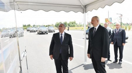 Президент отправился в Джоджуг Марджанлы