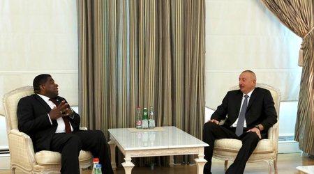 Ильхам Алиев принял Мартина Чунгонга
