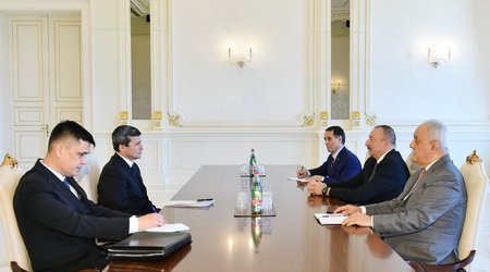Ильхам Алиев принял Рашида Мередова