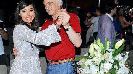 Leyla Əliyeva Rusiya ulduzlarını heyran etdi - FOTOLAR