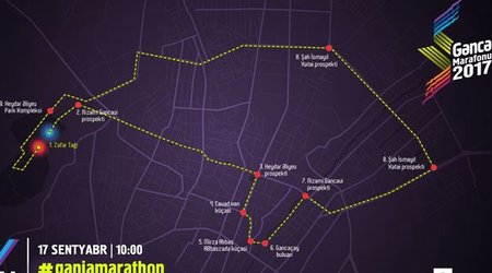 Gəncədə marafon keçiriləcək