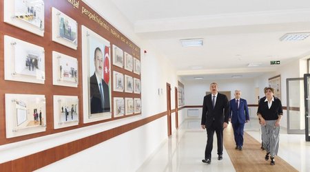 Ильхам Алиев посетил еще 2 школы
