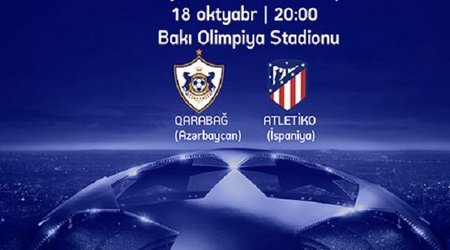 “Atletiko”nun Bakıya gələcəyi vaxt açıqlandı