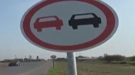 Azərbaycanda yol polisindən qəribə addım - VİDEO