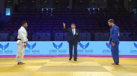 Cüdoçumuz "Böyük Dəbilqə" turnirində finala yüksəldi