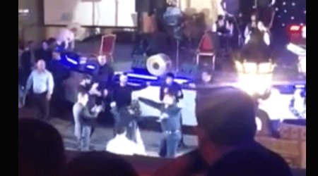 ''Lotu Quli'' Moskvada kriminal avtoritetin toyuna qatıldı - VİDEO