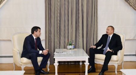 Ильхам Алиев принял вице-премьера Узбекистана