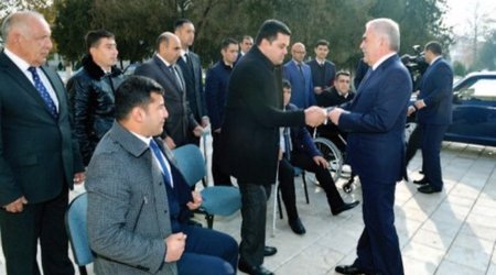 Vasif Talıbov müharibə veteranlarını sevindirdi