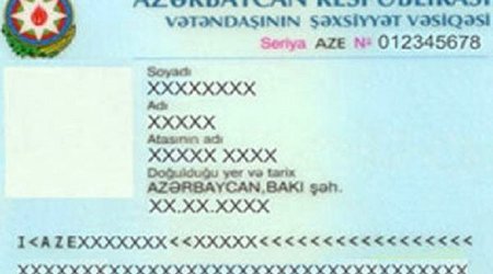 Şəxsiyyət vəsiqələri ilə bağlı yenilik