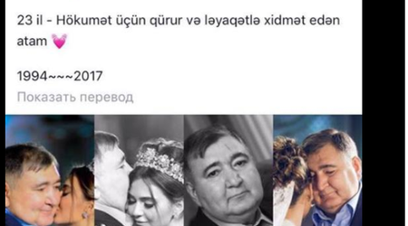 Fazil Məmmədovun qızı atasının işdən çıxarılmasından danışdı