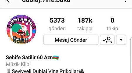 Azərbaycanda "Instagram" dələduzluğu 