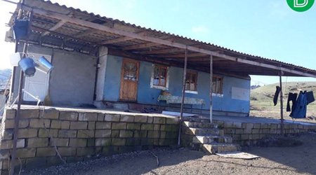 Aprel şəhidinin ailəsinin acınacaqlı həyatı - FOTOLAR
