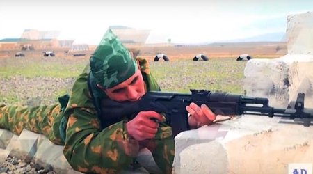 Əsgərlərimiz döyüşə belə hazırlanır - VIDEO