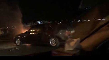 Bakıda "BMW" yandı — VİDEO