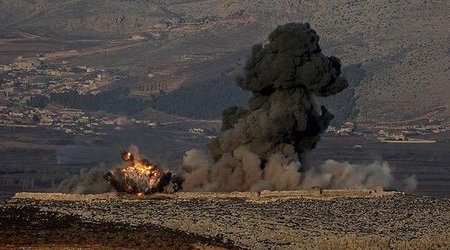 Türk ordusunun terrorçuları məhv etdiyi an - VİDEO