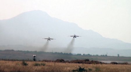 Rusiyaya aid hərbi təyyarə vuruldu