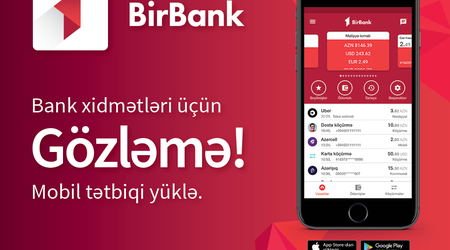 Не жди, загрузи приложение Bir Bank!