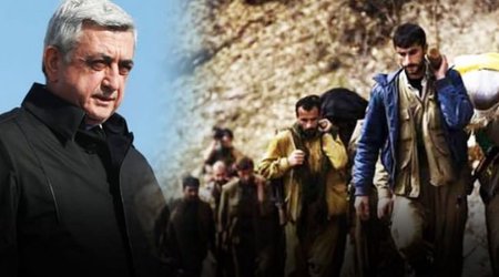 PKK terrorçuları Afrindən Ermənistana qaçır