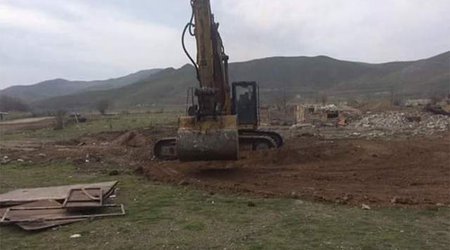 Ermənilər Cəbrayılda şadlıq evi tikmək istəyir - FOTOLAR