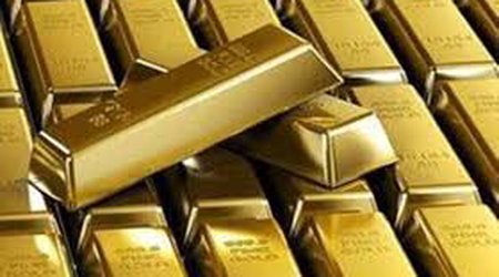 Gold price goes down nearly $13