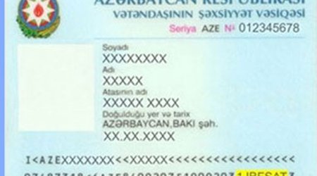 Vəsiqələrlə bağlı dövlət rüsumu dəyişdi