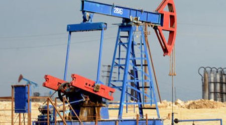 Oil hits two-week high