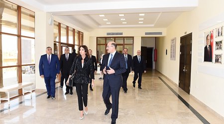 Mehriban Əliyeva yeni Mərkəzin açılışında - FOTOLAR