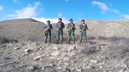 Azərbaycanın sərhədçi xanımları - VİDEO