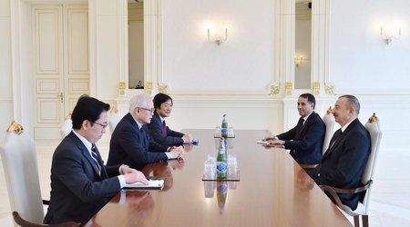 Президент принял советника премьера Японии по вопросам внешней политики 