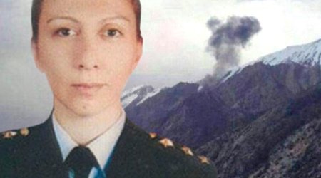 Qəzaya uğrayan Türkiyə təyyarəsinin pilotunun son sözləri  - VİDEO