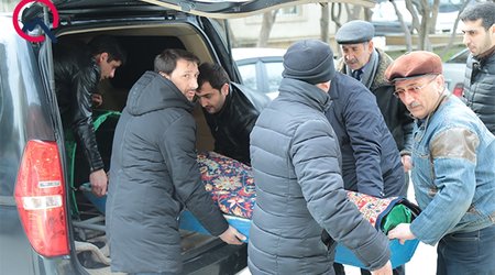 Böyükağa Hacıyevlə vida... - FOTOLAR