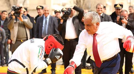 Əhəd Abıyev rəqibini məğlub etdi 