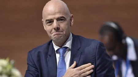 FIFA prezidentindən Hacıyevin ölümü ilə bağlı başsağlığı