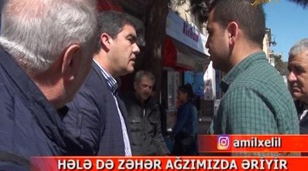 Space TV-nin əməkdaşlarına hücum: kamera qırıldı - VIDEO