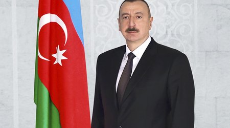 Prezident İlham Əliyev and içdi 