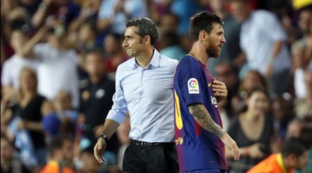 Messi etiraz etdi, Valverde susdu