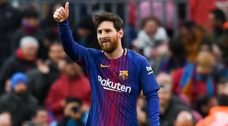 Messi birinci oldu