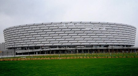 Bakı Olimpiya Stadionu qırmızı rənglə işıqlandırılacaq