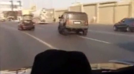 Bakıda toy karvanında "avtoşluq" - Yol polisi hərəkətə keçdi - VİDEO