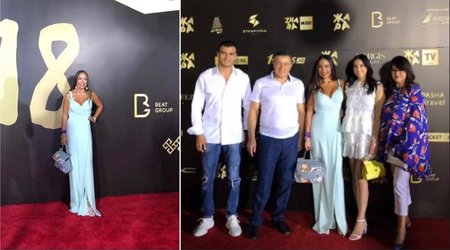 Leyla Əliyeva Ağalarovlar ailəsi ilə "Jara"nın final gecəsində - FOTO