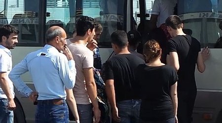 Bakıda bu avtobusda gediş haqqı hələ də 20 qəpikdir - VİDEO